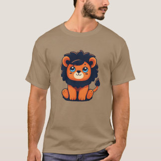 T-shirt Animaux mignons Lion pour garçon Lions