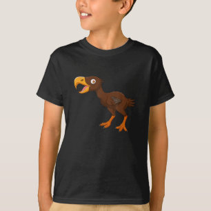 T-shirt Animaux Préhistoriques de Dessin Animé Mignons Ois
