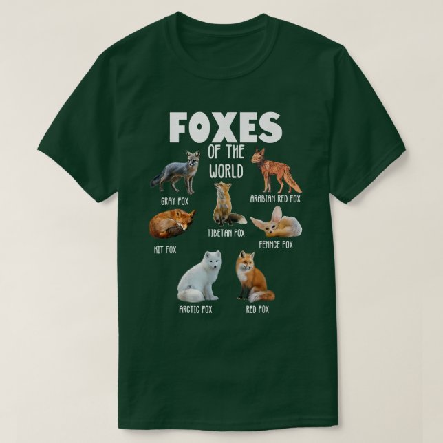 T-shirt Animaux sauvages amusants ennemis du monde de l'am (Design devant)