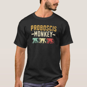 T-shirt Animaux sauvages Zookeeper Proboscis Singe Whisper