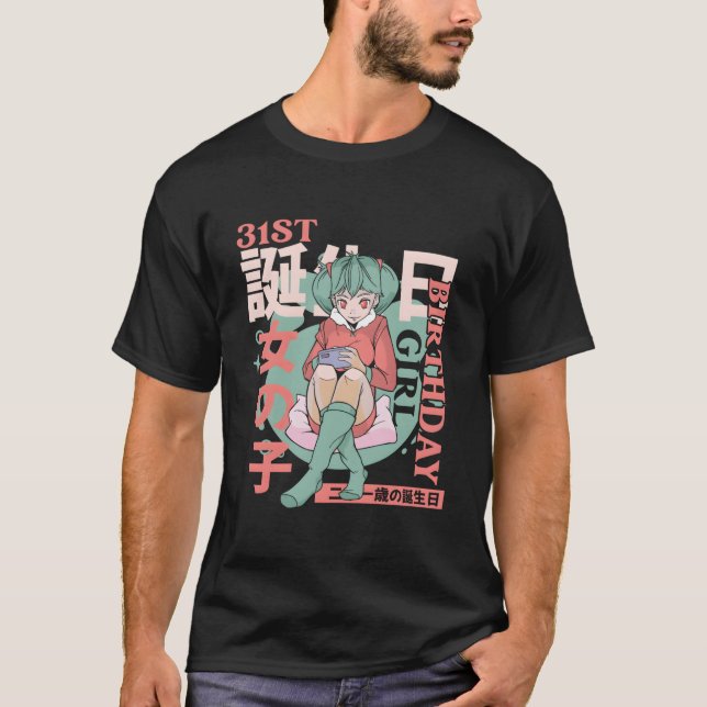 T-shirt Anime 31 Bday 31Th Kawaii (Devant)