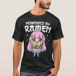 T-SHIRT ANIME - ALIMENTÉ PAR DES RAMENS