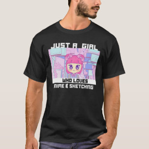 T-shirt Anime Art Pour Femmes Ados Filles Hommes Anime Mer