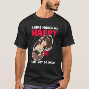 T-shirt Anime Art Pour Femmes Ados Filles Hommes Anime Mer