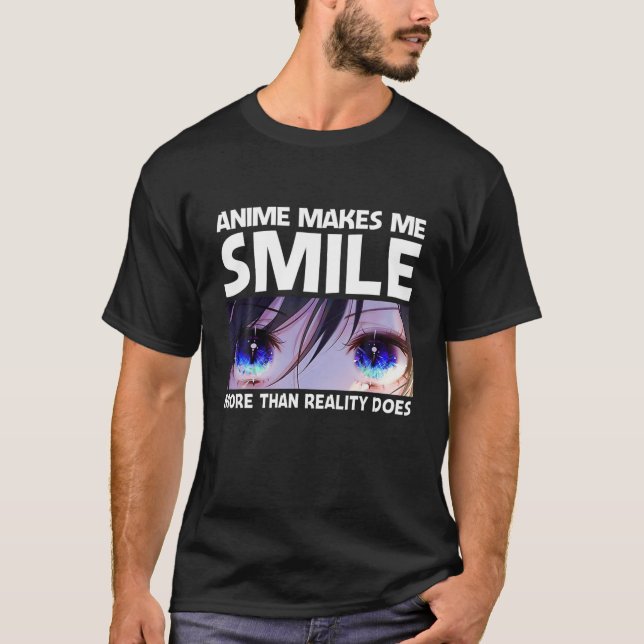 T-shirt Anime Art Pour Hommes Femmes Ados Filles Anime Mer (Devant)