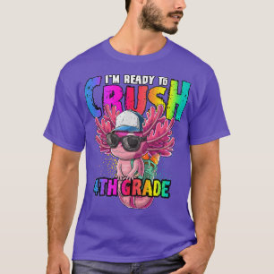 T-shirt Anime Axolotl Waifu Who Love Anime Ramen And Sketc