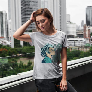 T-shirt Anime Boy paisible