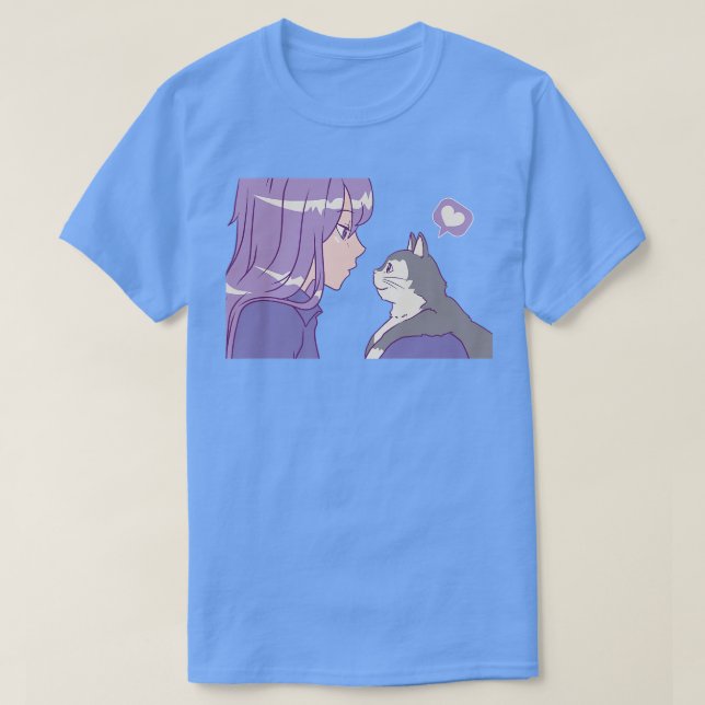 T-shirt Anime Chat Anime Stuff (Design devant)