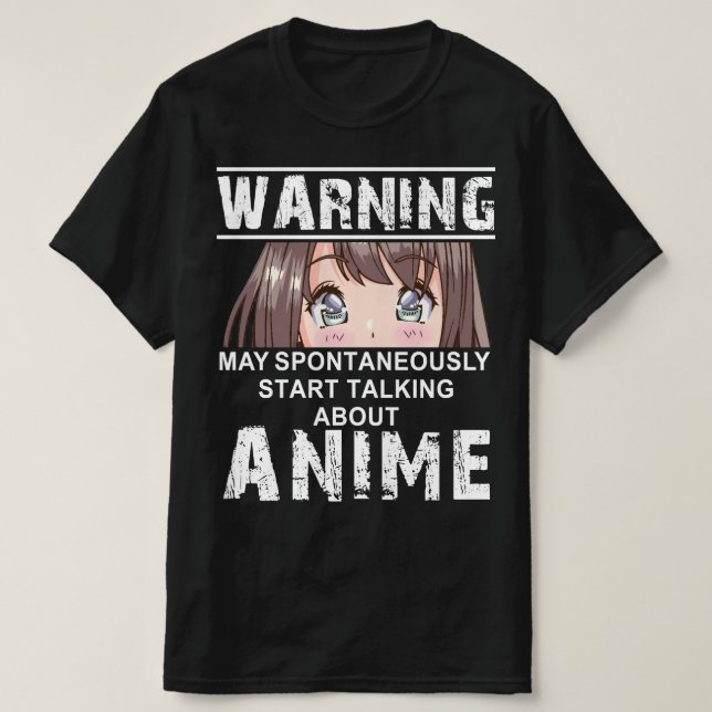 T-shirt anime chemise japan kawaii dessin animé manga japo (Design devant)