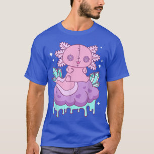 T-shirt Anime Cute But Creepy Axolotl Kawaii Pastell Gothi