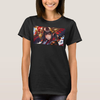 T-shirt Anime d'aigle doré Tangu pour femmes