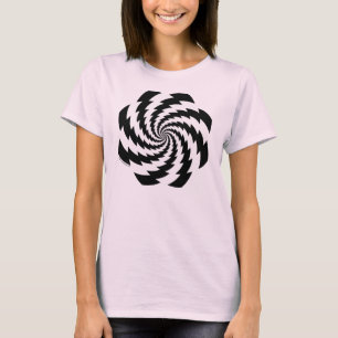 T-shirt Animé de dames de fleur