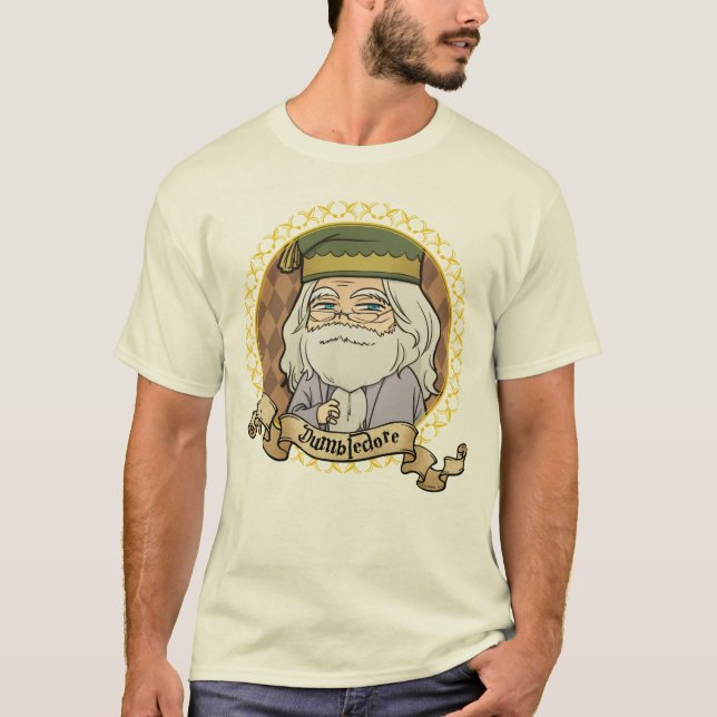 T-shirt Anime Dumbledore Portrait (Devant)