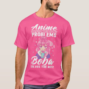 T-shirt Anime Et Boba Manga Anime Stuff Anime Girl 13