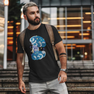 T-shirt Anime Girl avec parapluie