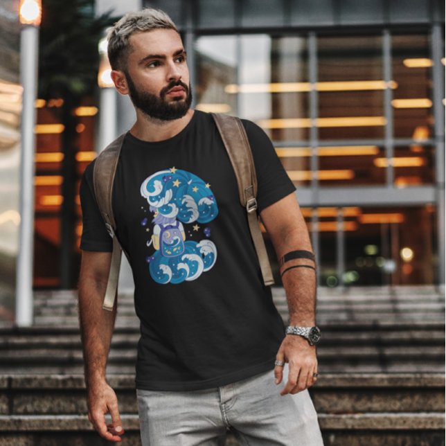 T-shirt Anime Girl avec parapluie (Créateur téléchargé)