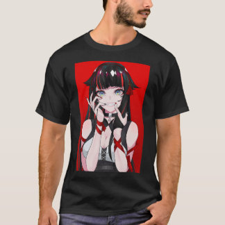 T-shirt Anime Girl Kawaii Waifu esthétique japonaise Manga