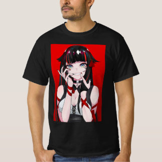 T-shirt Anime Girl Kawaii Waifu esthétique japonaise Manga