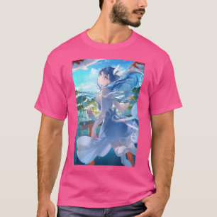 T-shirt Anime Girl Kawaii Waifu esthétique japonaise Otaku