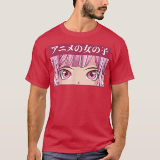 T-shirt Anime Girl Waifu Japanese Aesthetic Kawaii Otaku T