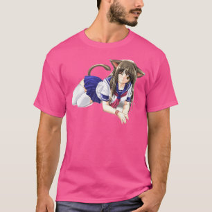 T-shirt Anime Girl Werecat