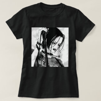 T-shirt Anime gothique fille esthétique Waifu japonais Ota