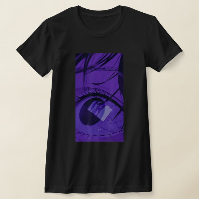 T-shirt Anime Horreur Déplaisante fille esthétique japonai (Poser)