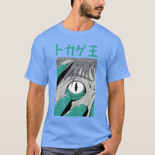 T-shirt Anime japonais sombre Animewister esthétique d'hor