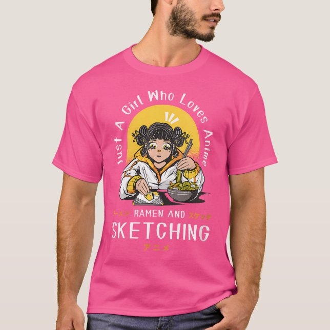 T-shirt Anime japonaise (Devant)