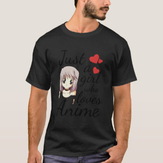 T-shirt Anime Juste un qui aime l'anime