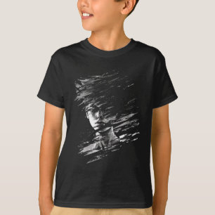 T-shirt Anime Manga Motif Pixel Illustration Anime
