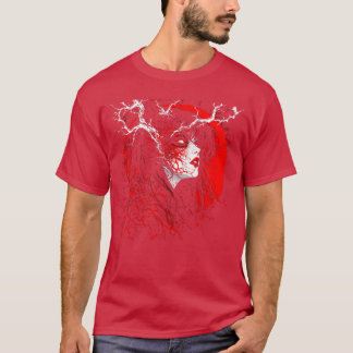 T-shirt Anime Mangaee Horreur I Tenue Gothique I Ch Japona