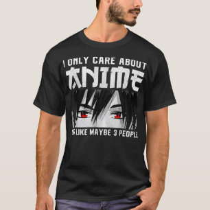 T-shirt Anime Merch Femmes Ados Filles Garçons Je Ne M'Int