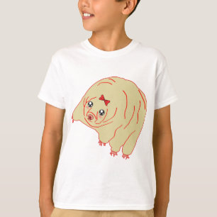 T-shirt Anime mignon d'ours de l'eau Tardigrade
