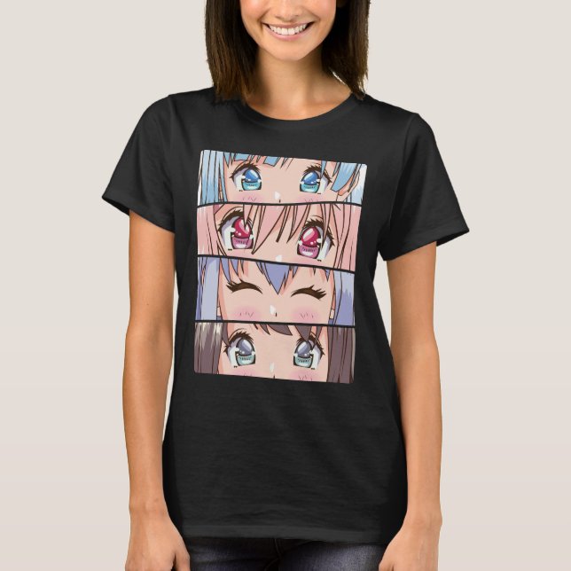 T-shirt Anime mignonne fille Japon Comic Manga Anime (Devant)