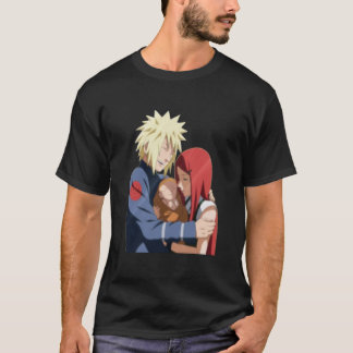 T-shirt anime minato et kushina Classic