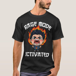 T-SHIRT ANIME - MODE FUREUR ACTIVÉ