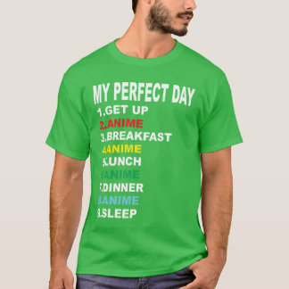 T-shirt Anime Mon jour parfait Anime Série animée amis
