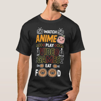 T-shirt Anime Nerd, Anime, Amoureux Anime Premium