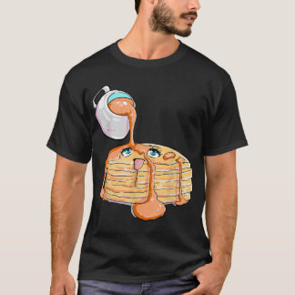 T-shirt Anime Pancake Pancake Ahegao Lewd Dit :