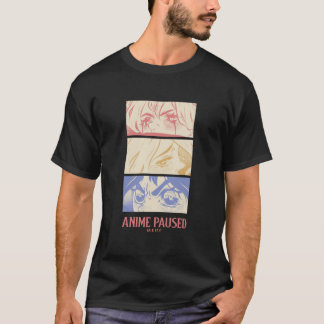 T-shirt Anime Pause Parler Fast