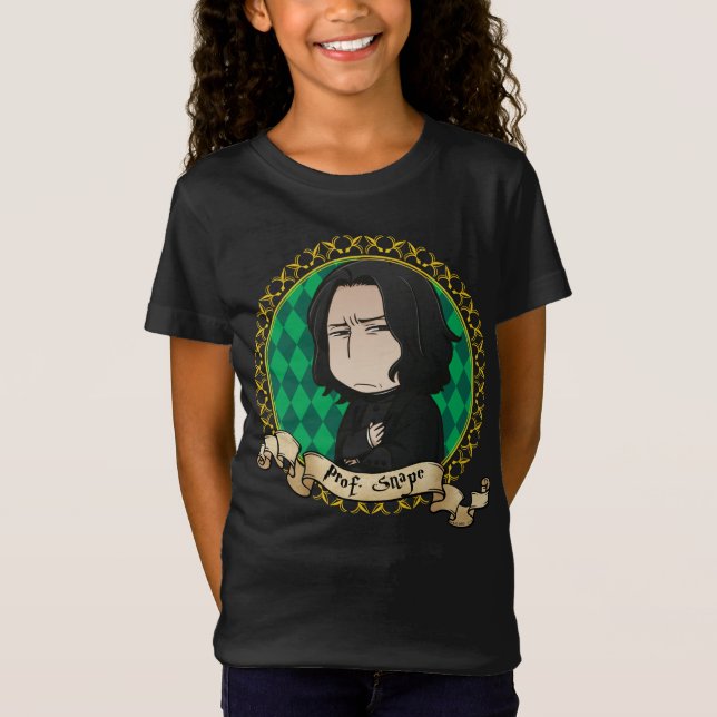 T-Shirt Anime Professeur Snape Portrait (Devant)
