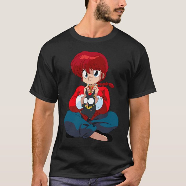 T-shirt Anime Retro Ranma (Devant)