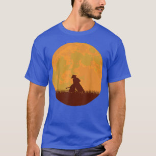 T-shirt Anime Samurai guerrier japonais Moon Otaku Swordma