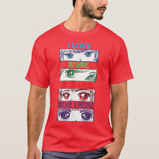 T-shirt Anime Shirt Sarcastique Anime Citation Anime Fan A