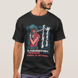 T-shirt Anime Sienen Kawaii Manga Japon Cosplay Otaku Japa