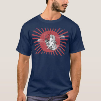 T-shirt Anime Skelita avec drapeau japonais (2)