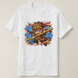 T-shirt Anime Sun Wukong Monkey King - Journey to the West