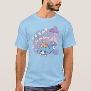 T-shirt Anime Tom et Jerry Dreamy Nights