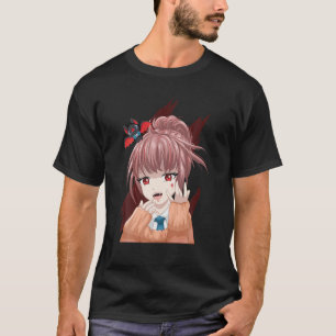 T-shirt Anime Vampire Girl - Cute Bat - Japonaise esthéti